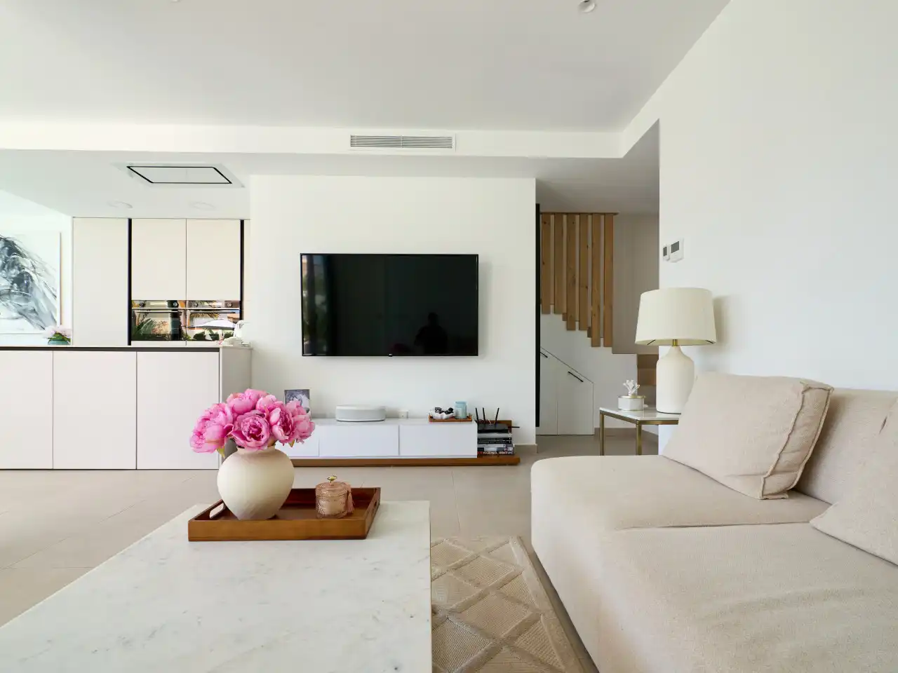 Sala de estar de Casa o chalet en venta en Orihuela con Aire acondicionado, Calefacción y Jardín privado