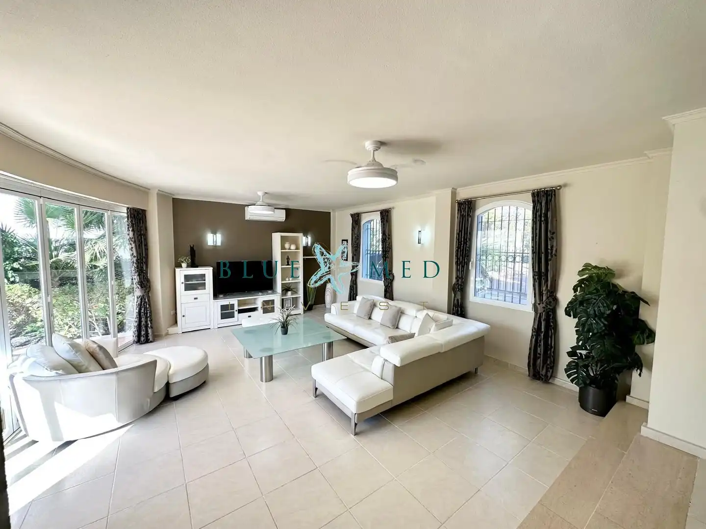 Sala de estar de Casa o chalet en venta en Cartagena con Aire acondicionado, Jardín privado y Terraza