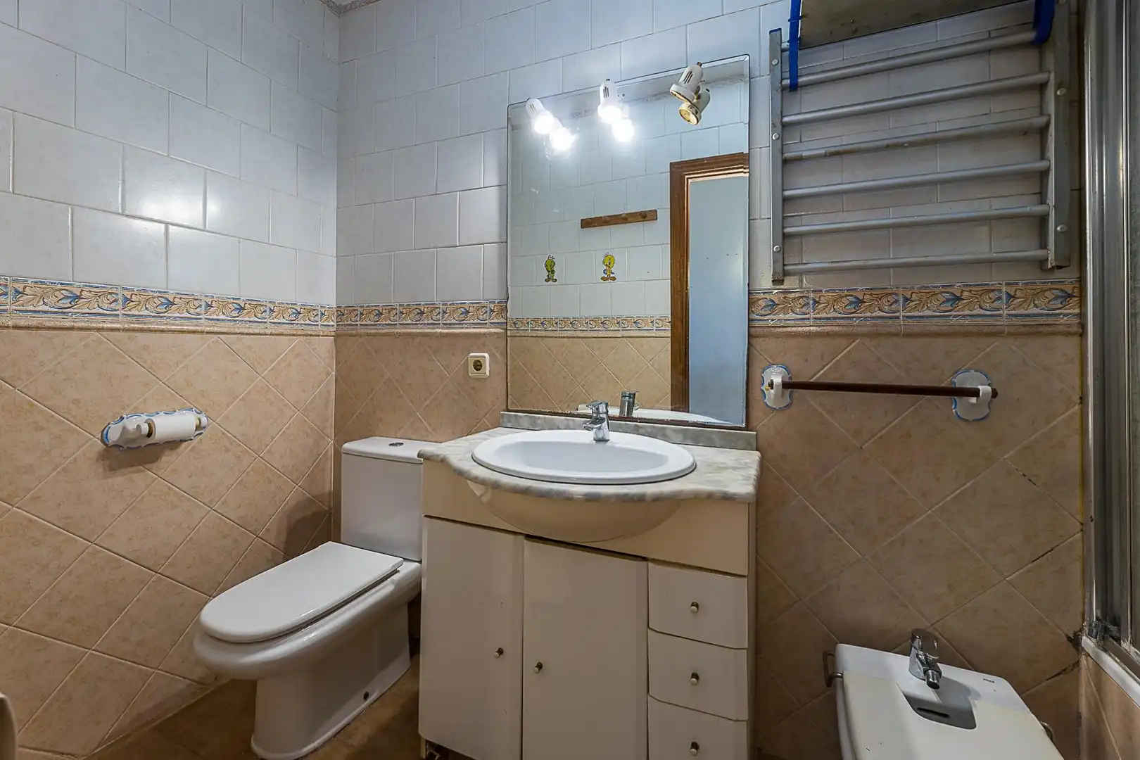 Badezimmer von Country house zum Verkauf in  Palma de Mallorca mit Klimaanlage, Heizung und Privatgarten