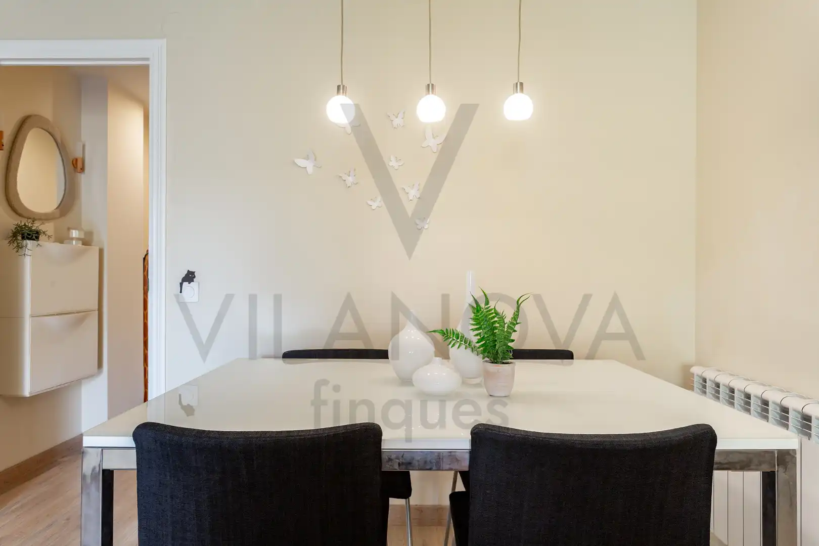 Esszimmer von Wohnung zum Verkauf in Reus mit Klimaanlage, Heizung und Terrasse