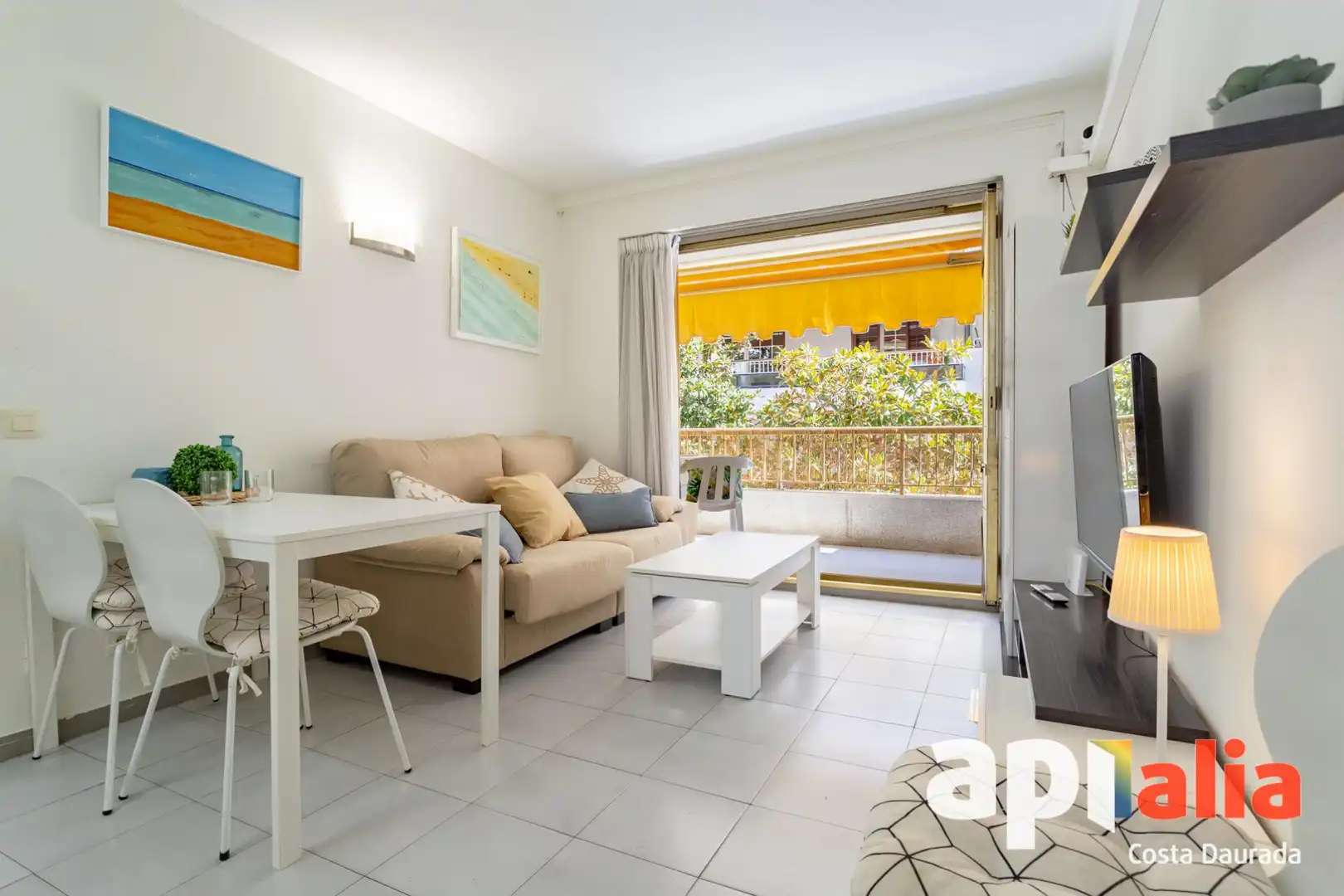 Sala de estar de Apartamento en venta en Salou con Calefacción y Terraza