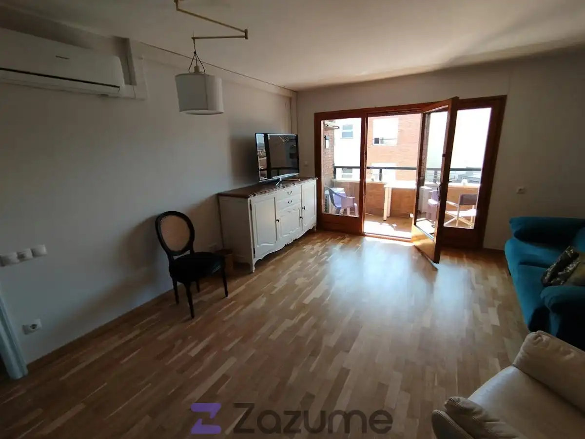 Sala de estar de Piso de alquiler en Terrassa con Aire acondicionado, Calefacción y Amueblado