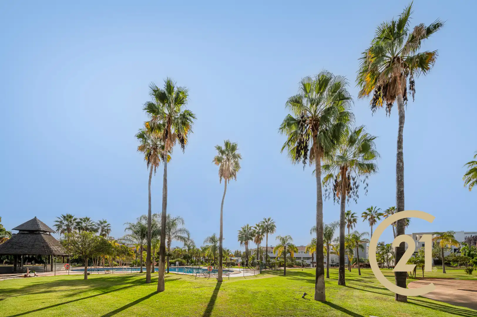 Exterior view of Buildings for sale in Estepona  with Community pool