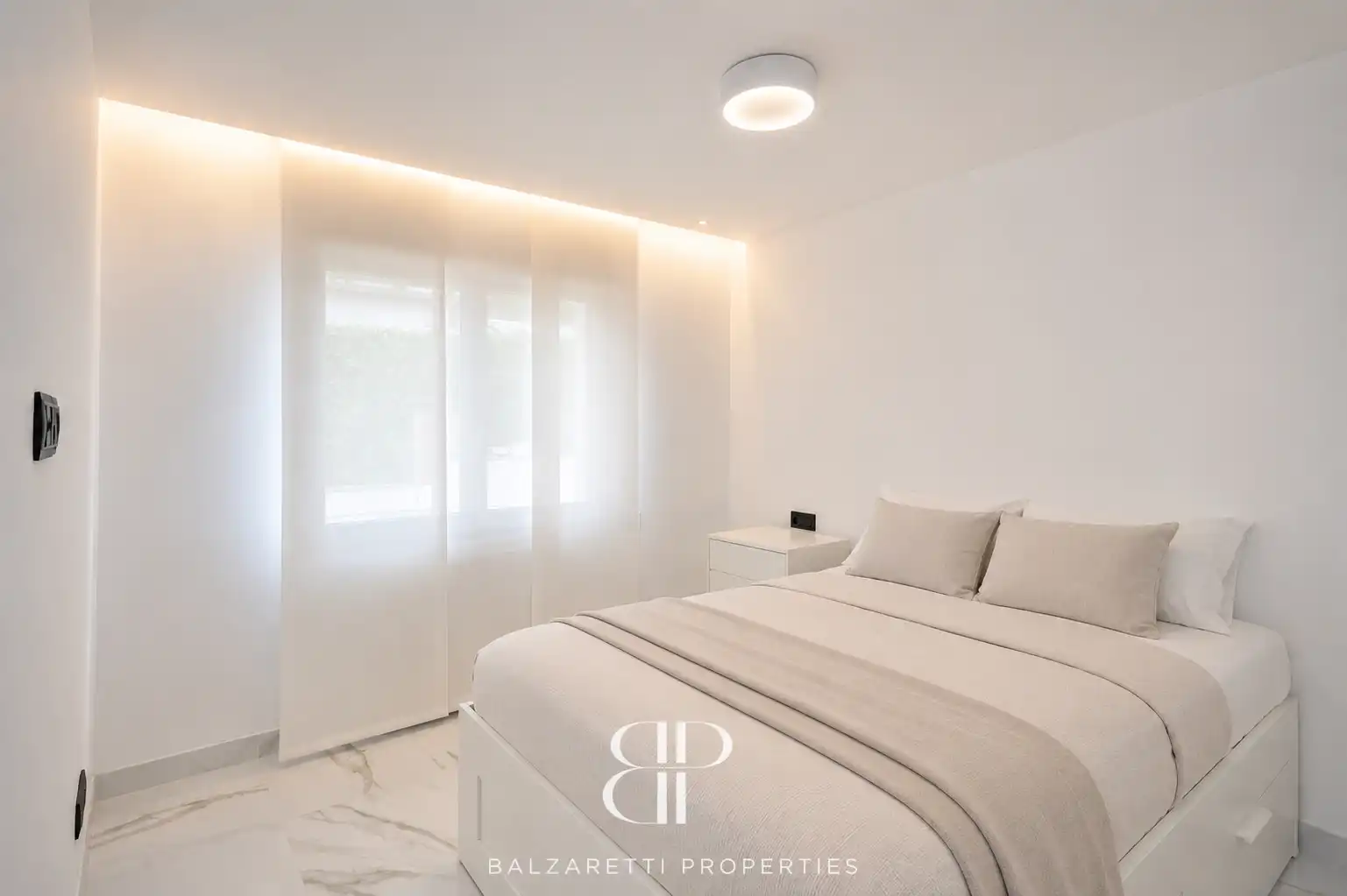 Schlafzimmer von Haus oder Chalet zum Verkauf in Canet de Mar mit Klimaanlage, Heizung und Privatgarten