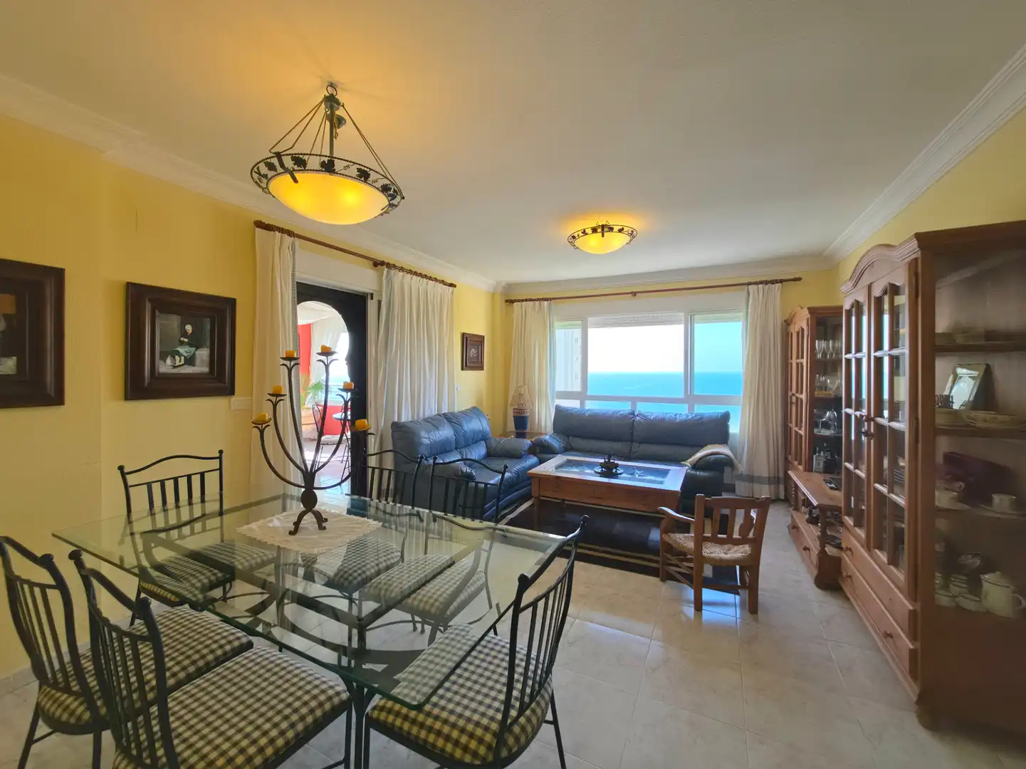 Sala de estar de Piso en venta en Benidorm con Aire acondicionado, Calefacción y Terraza