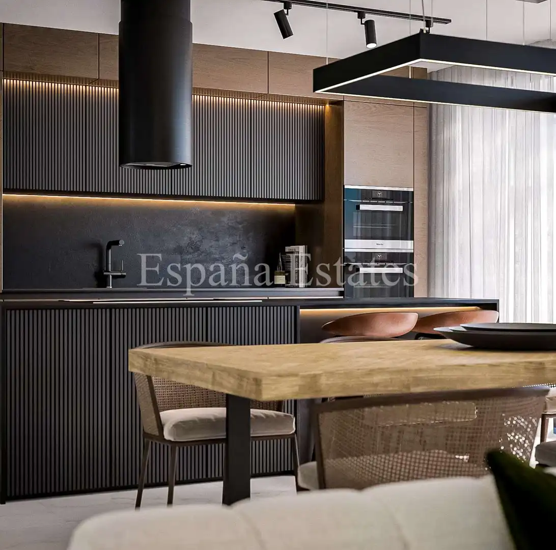 Cocina de Casa o chalet en venta en Nerja con Aire acondicionado, Piscina y Amueblado