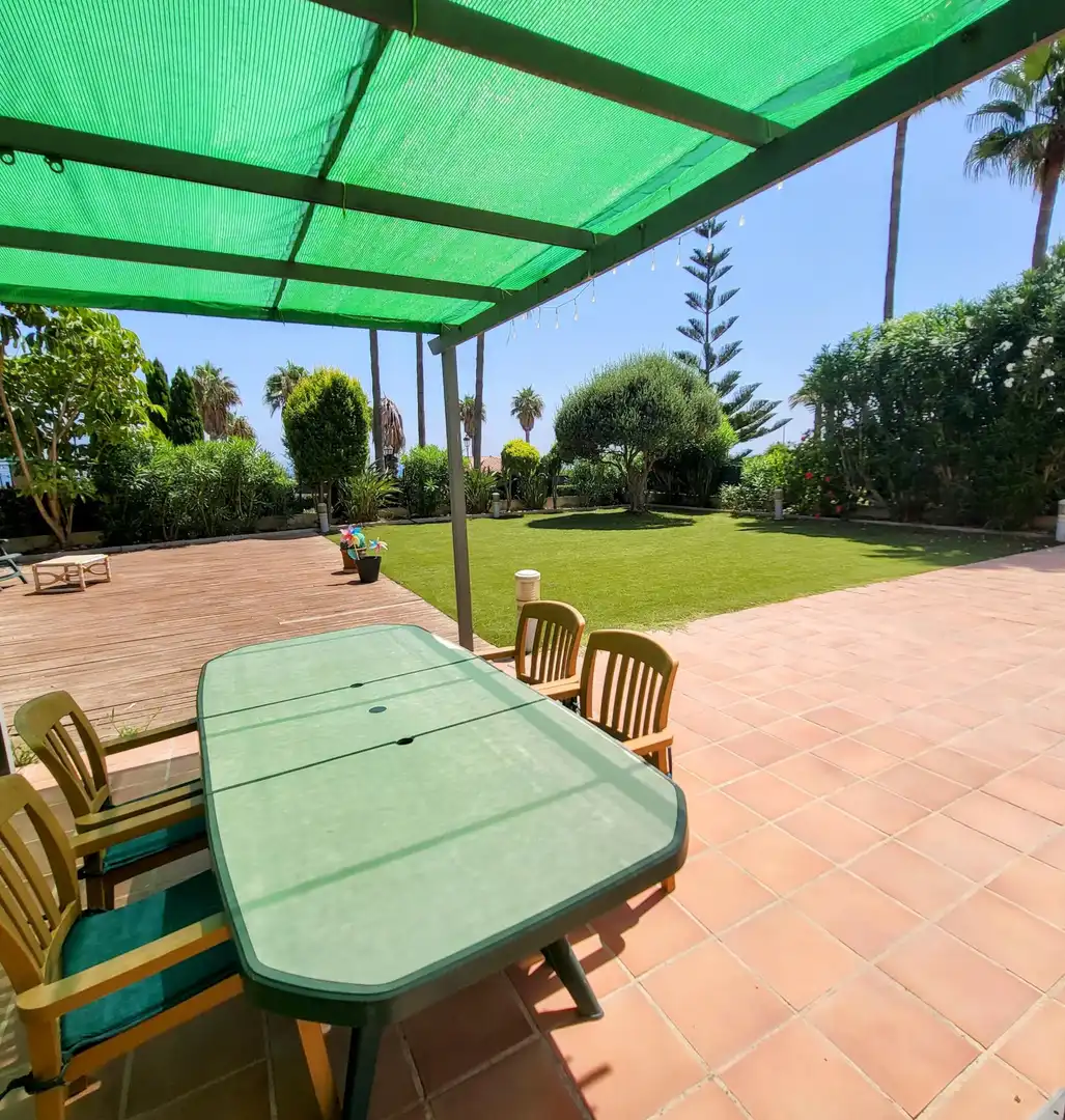 Terrassa de Planta baixa en venda en Manilva amb Aire condicionat, Jardí privat i Terrassa