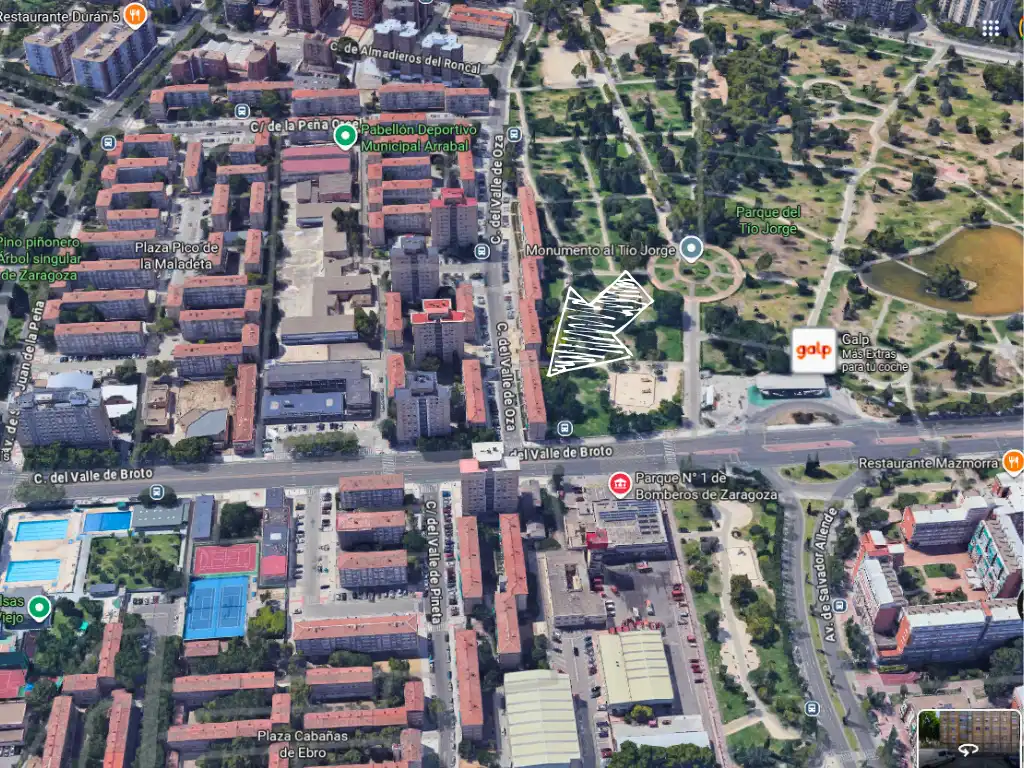 Pis de lloguer a Calle del Valle de Oza, 21, Arrabal