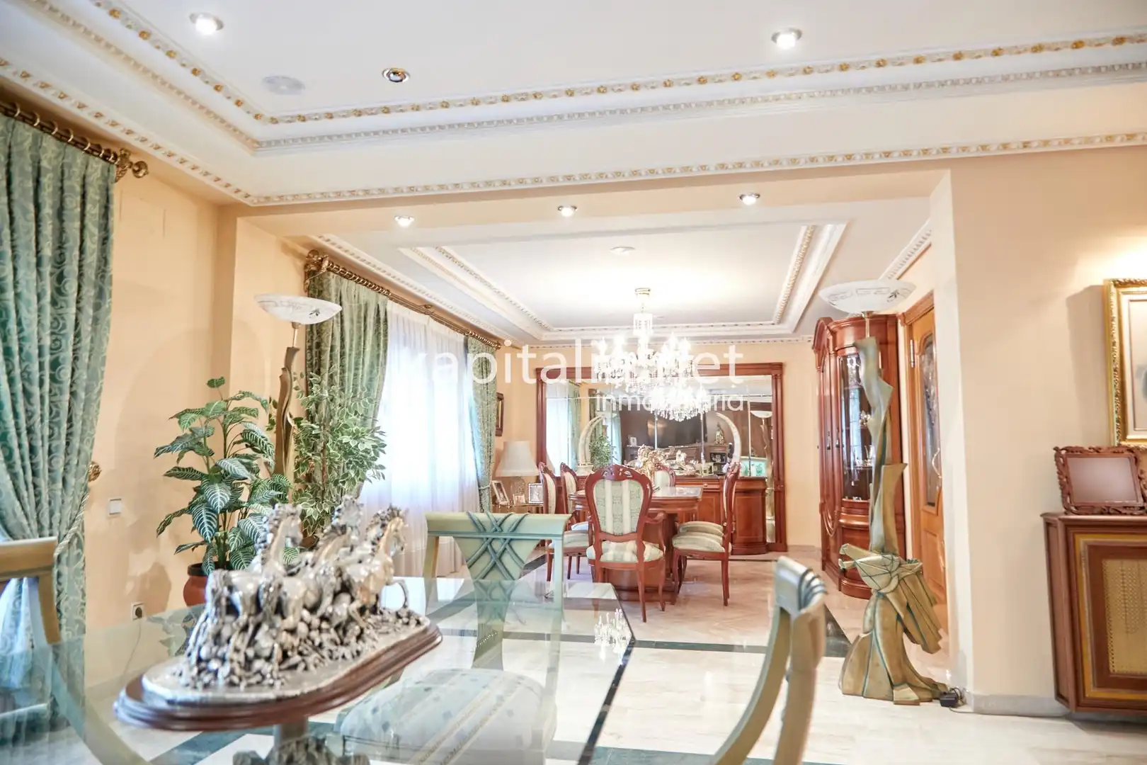 Comedor de Casa adosada en venta en Albaida con Aire acondicionado, Terraza y Trastero
