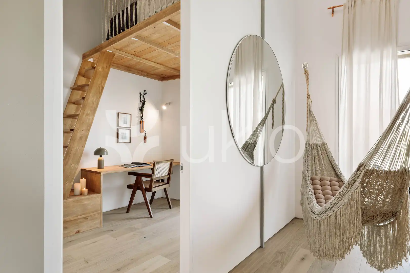 Bedroom of Apartments for rent in Barcelona  with Air Conditioner, Heating and Terrace