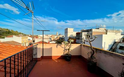 Terrassa de Casa adosada en venda en Gandia amb Jardí privat i Terrassa