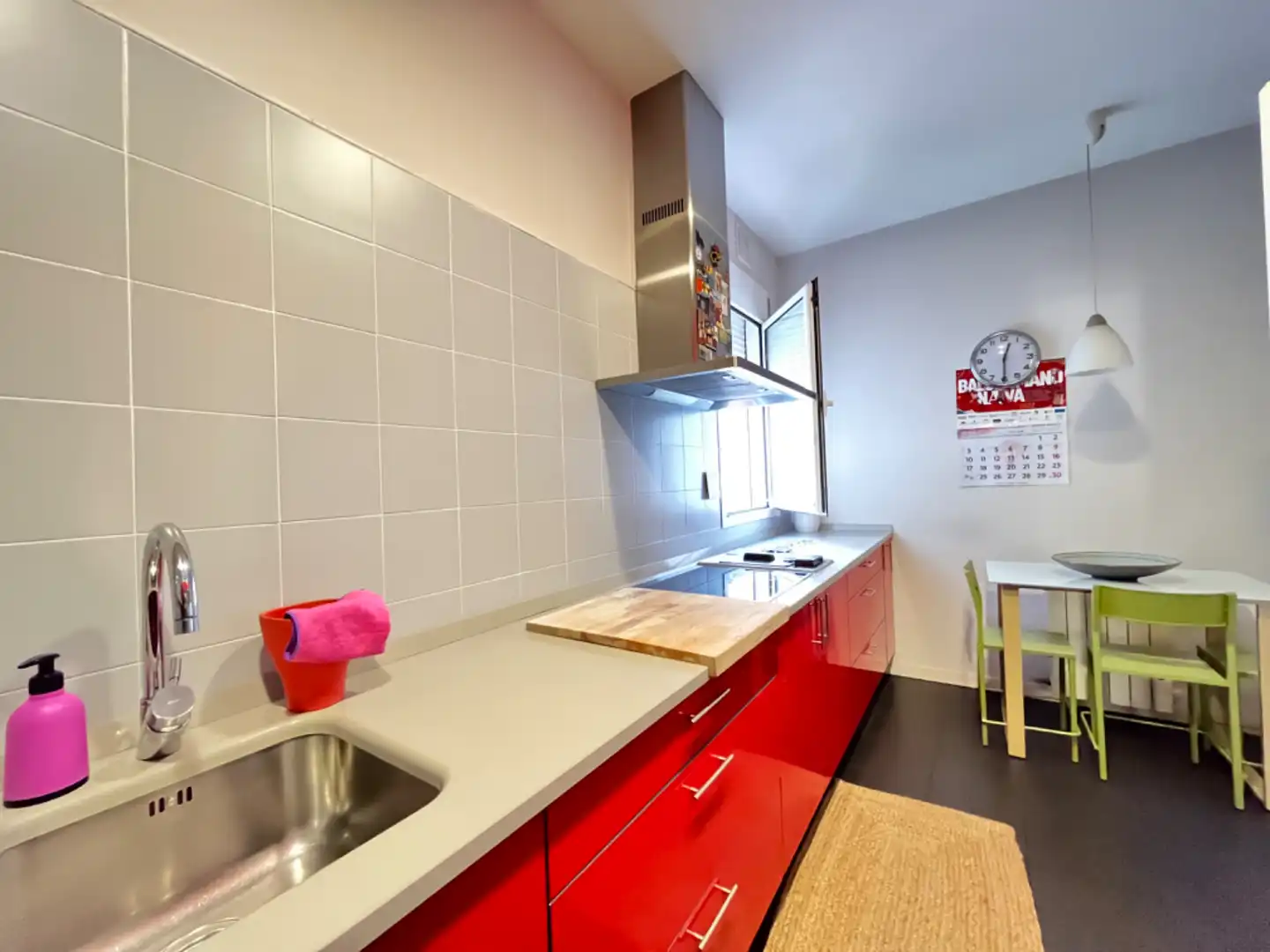 Küche von Wohnung zum Verkauf in Madrid mit Terrasse, Möbliert und Ofen
