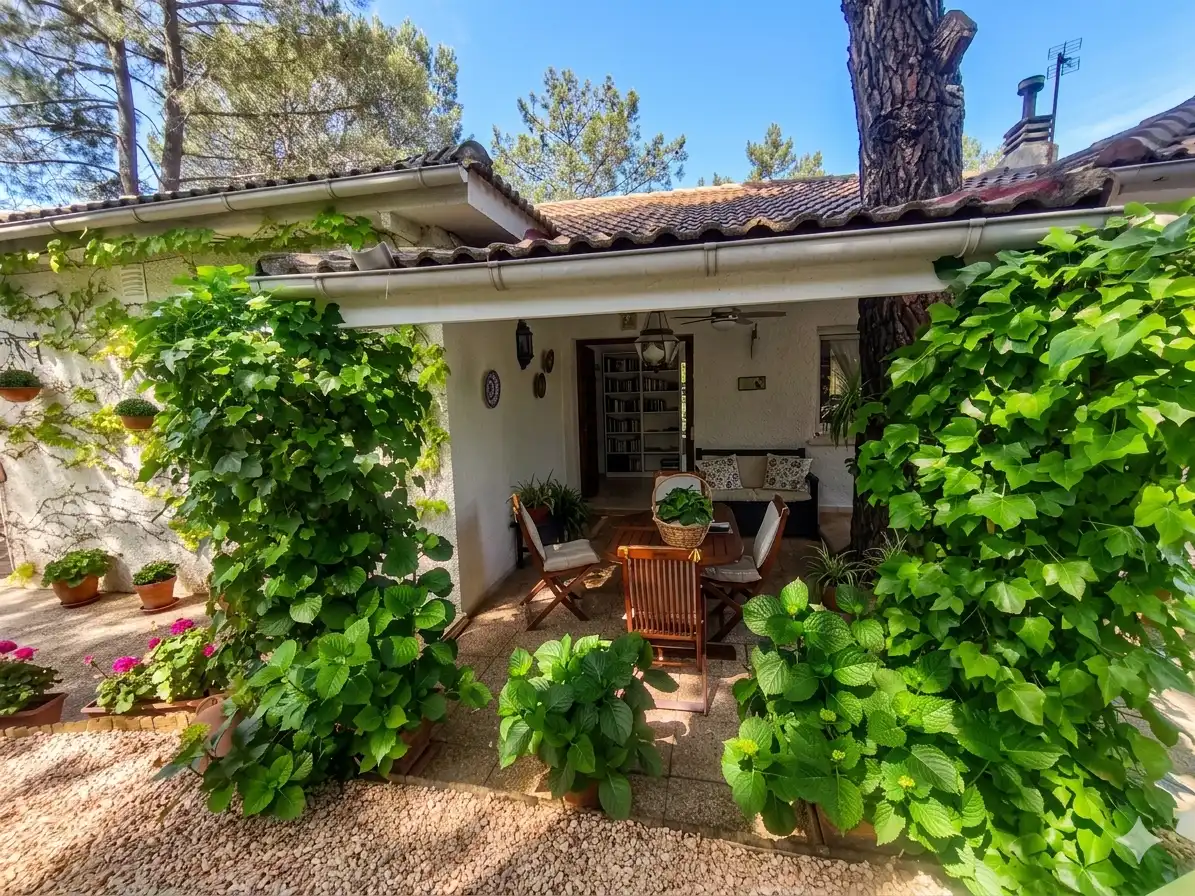 Terrasse von Haus oder Chalet zum Verkauf in Robledo de Chavela mit Heizung, Privatgarten und Terrasse