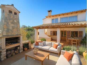Casa rustica con giardino in vendita a Sant Llorenç des Cardassar