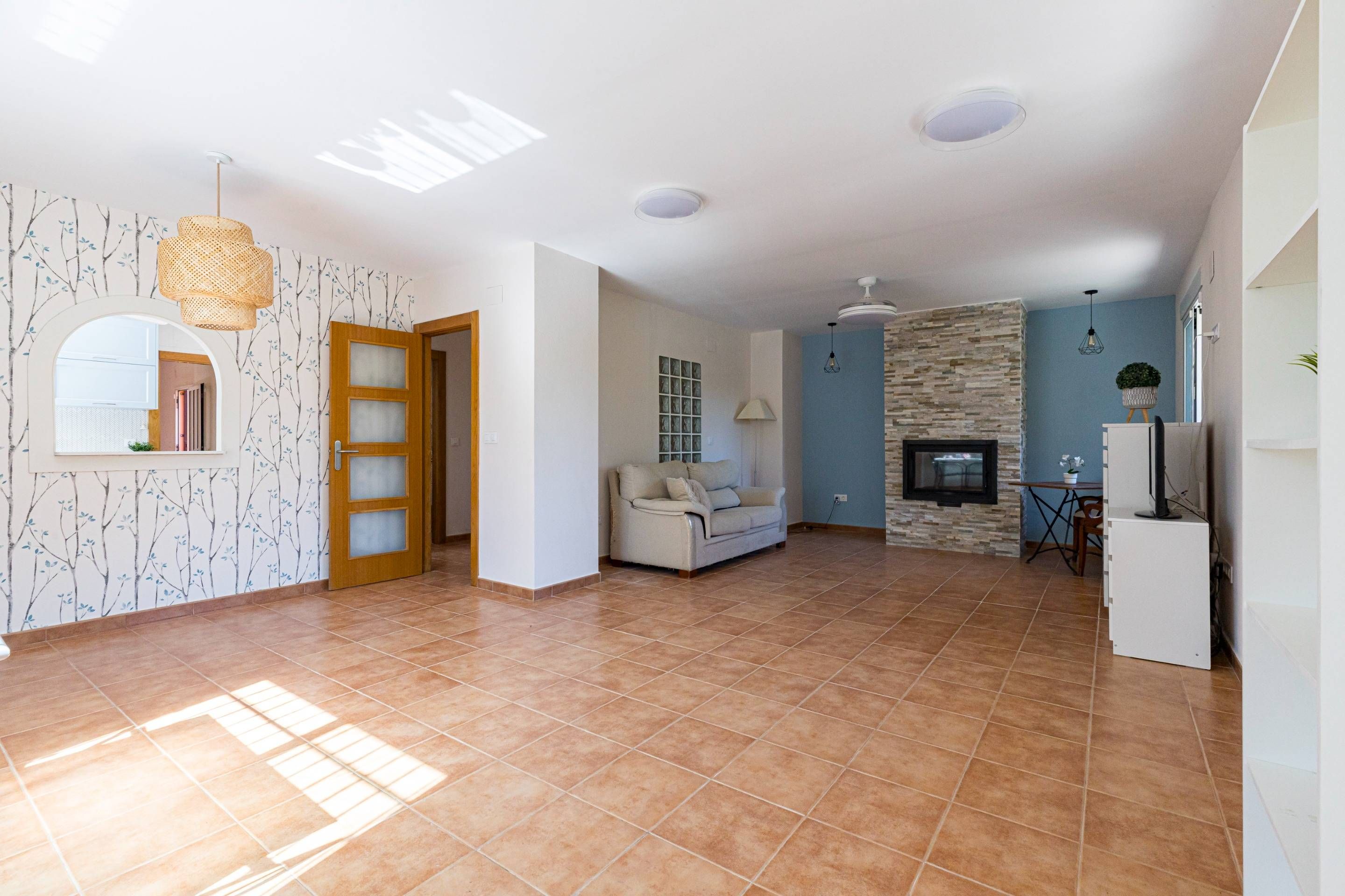 Living room of House or chalet for sale in  Murcia Capital  with Air Conditioner, Terrace and Storage room