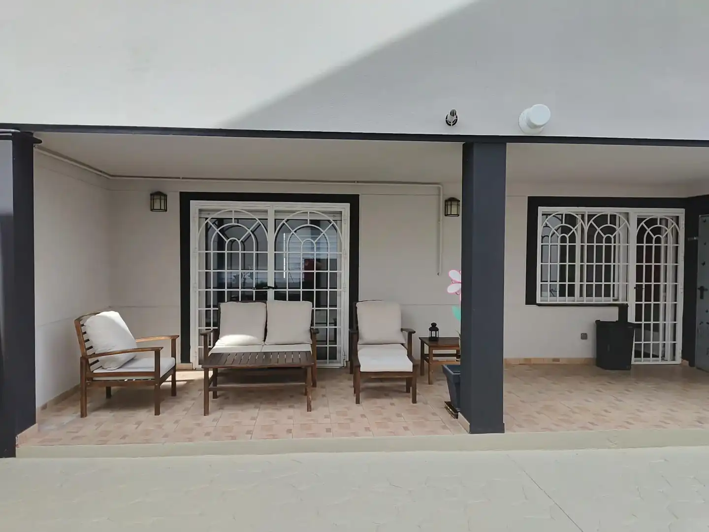 Terraza de Casa o chalet en venta en  Madrid Capital con Aire acondicionado, Calefacción y Jardín privado