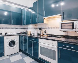 Kitchen of Apartment to rent in Portbou  with Air Conditioner and Storage room