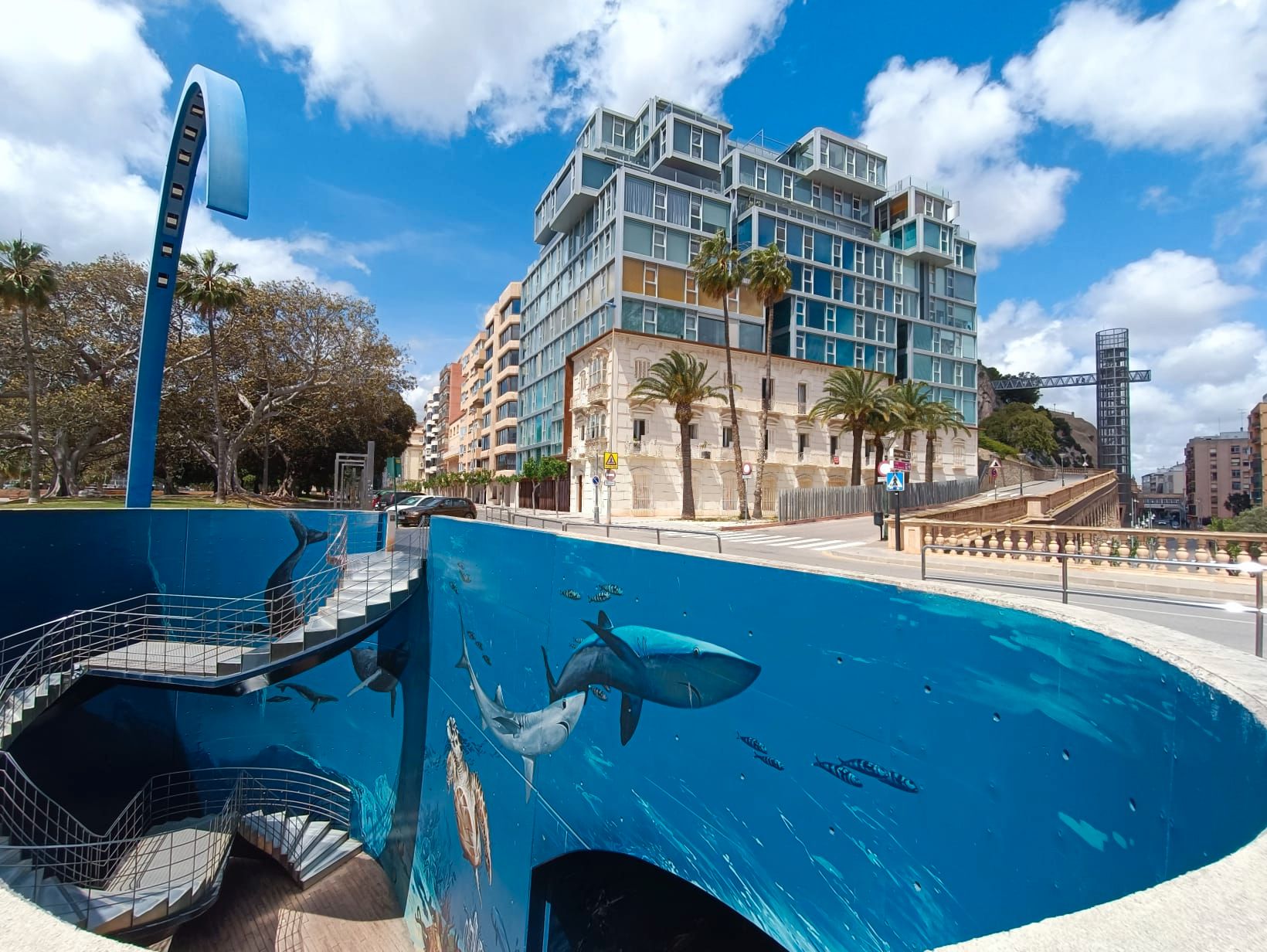 Piscina de Oficina de lloguer en Cartagena