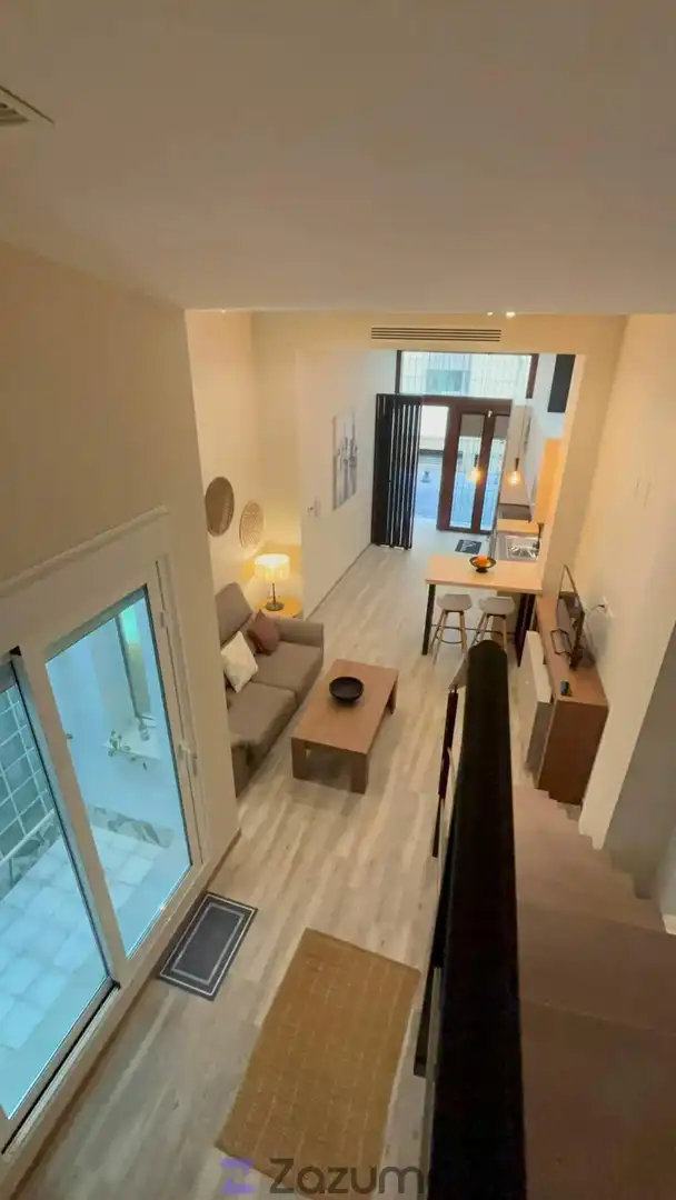 Wohnzimmer von Loft zur Miete in Sevilla mit Klimaanlage, Heizung und Möbliert