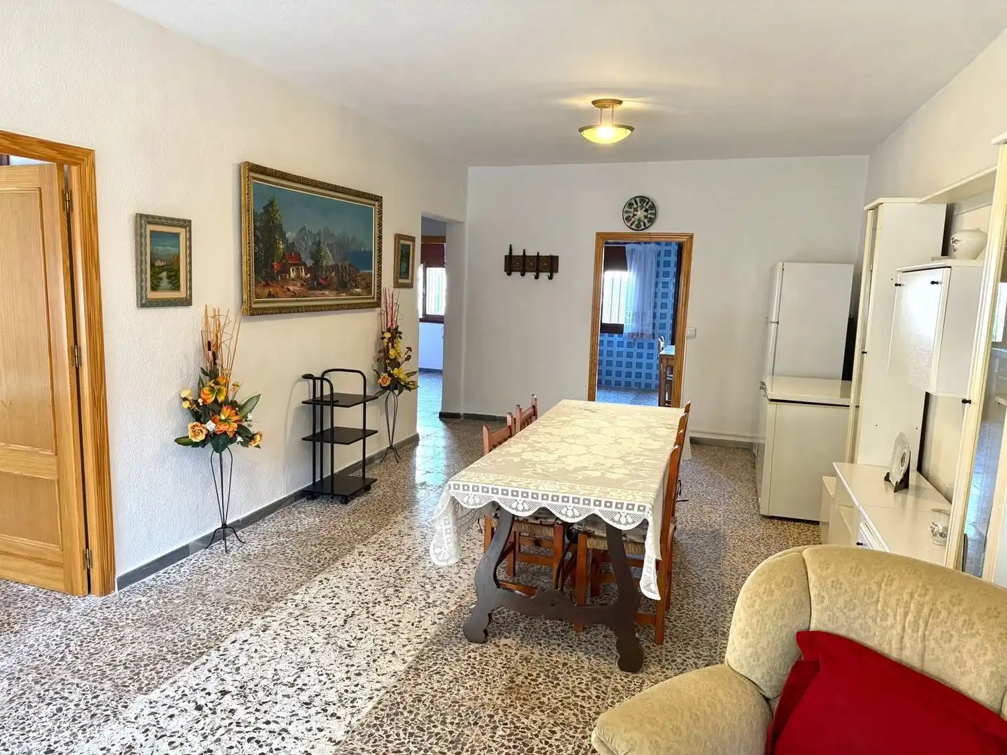Esszimmer von Einfamilien-Reihenhaus zum Verkauf in Pulpí mit Heizung, Terrasse und Abstellraum