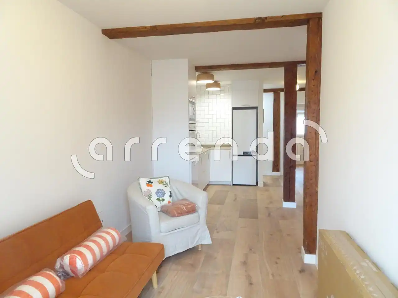 Living room of Flat for rent in Santander  with Heating and Furnished