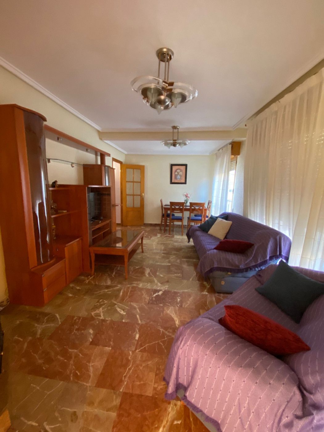 Living room of Single-family semi-detached to rent in Orihuela  with Air Conditioner, Heating and Terrace