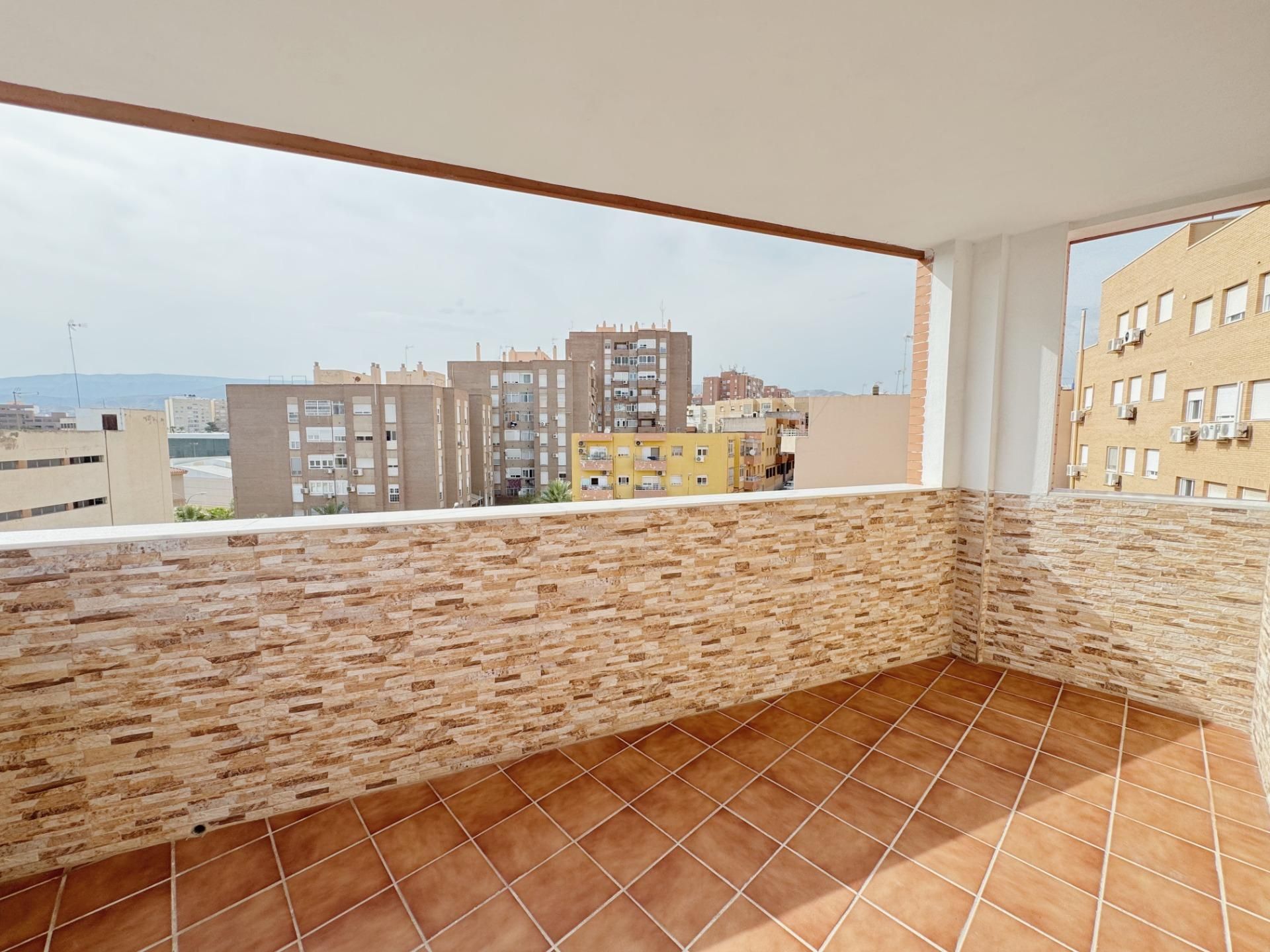 Bedroom of Flat for sale in  Almería Capital  with Heating, Terrace and Storage room