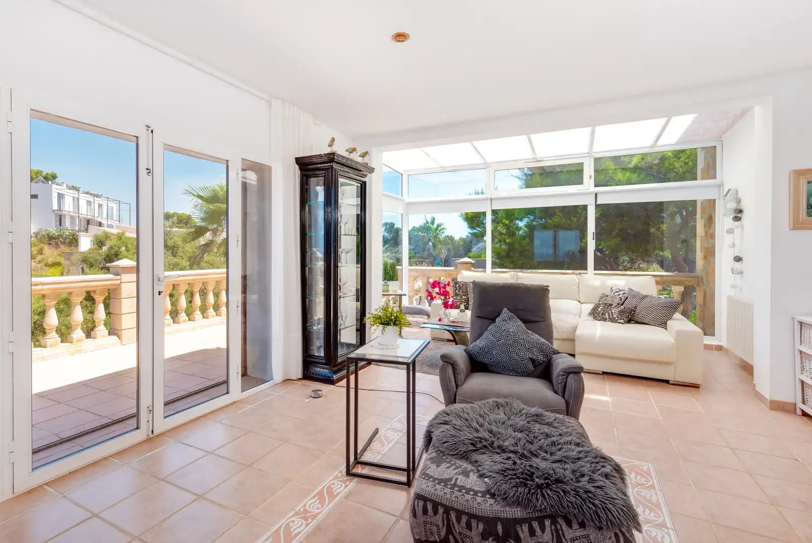 Sala de estar de Finca rústica en venta en Capdepera con Aire acondicionado, Calefacción y Trastero
