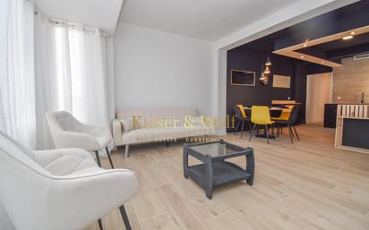 Living room of Flat for sale in Santa Pola  with Air Conditioner and Furnished