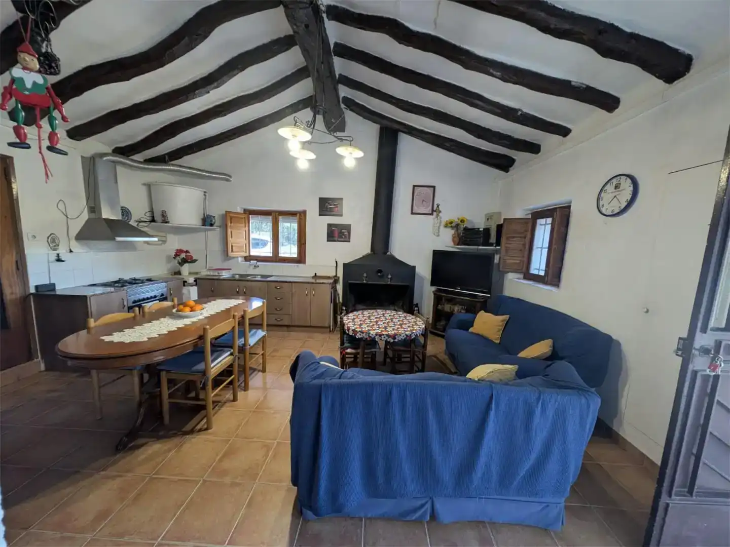 Sala de estar de Casa o chalet en venta en Ibi con Piscina