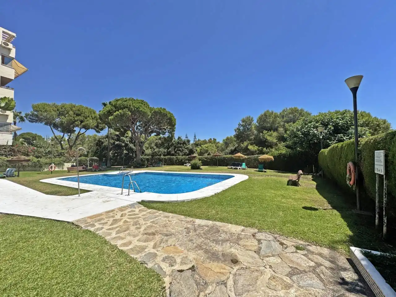 Garden of Flat for sale in Mijas  with Terrace and Community pool
