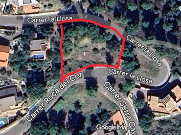 Wohnbaugrundstück zum Verkauf in Carrer la Llosa 2