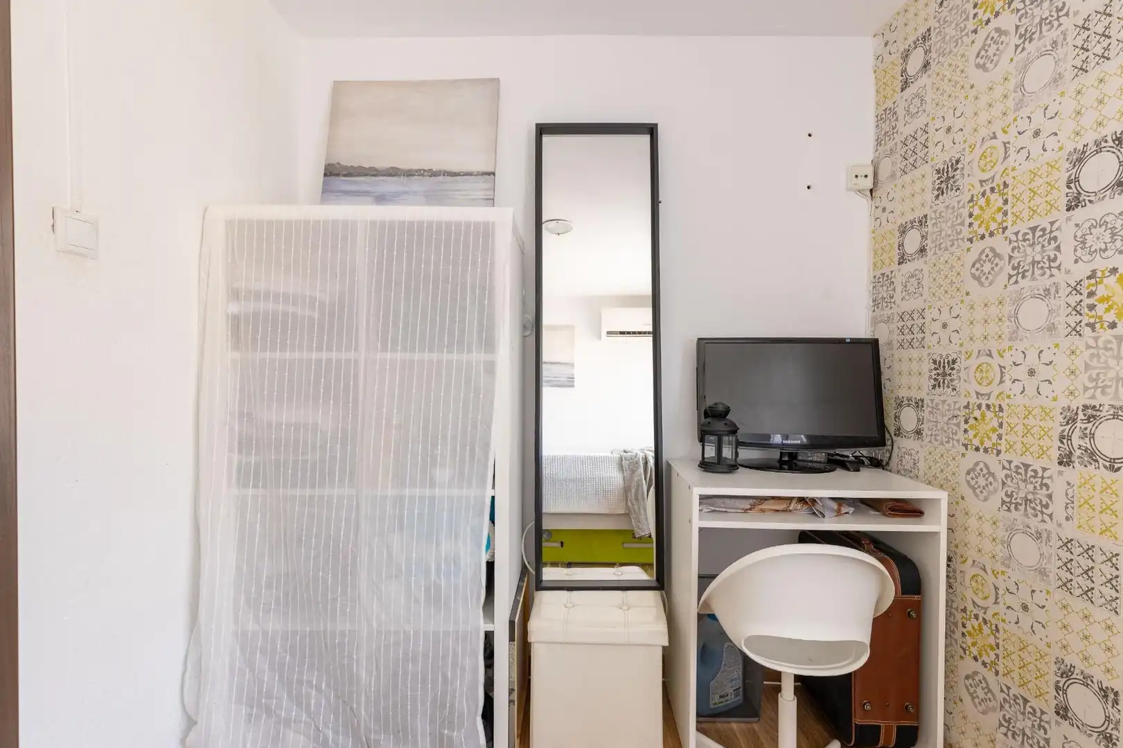 Bedroom of Flat for sale in Valencia  with Air Conditioner