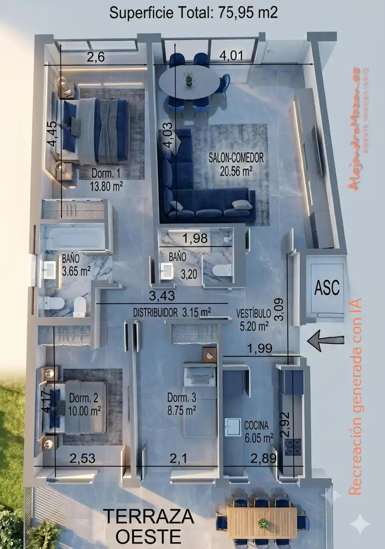 Piso en venta en Castro-Urdiales con Calefacción, Jardín privado y Terraza