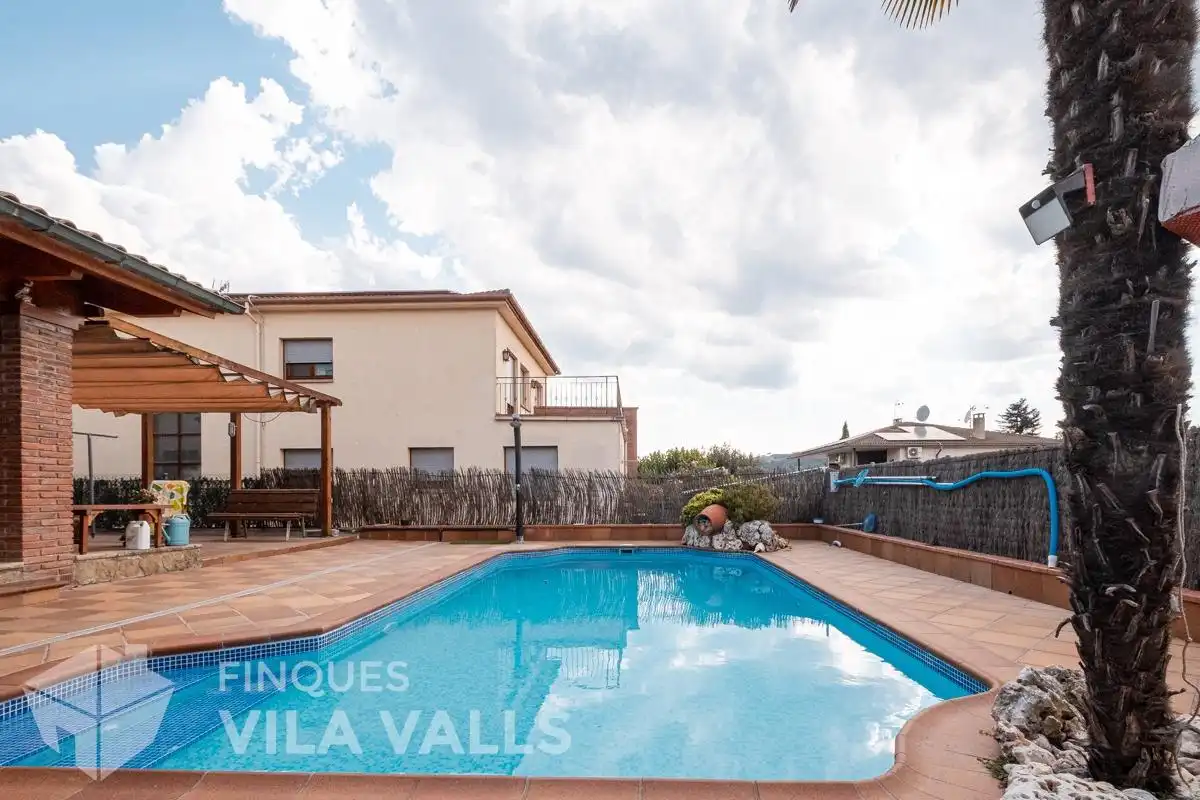 Piscina de Casa o xalet en venda en Castellterçol amb Calefacció, Jardí privat i Terrassa