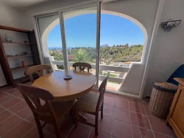Terraza de Piso en venta en Benissa con Aire acondicionado, Jardín privado y Terraza