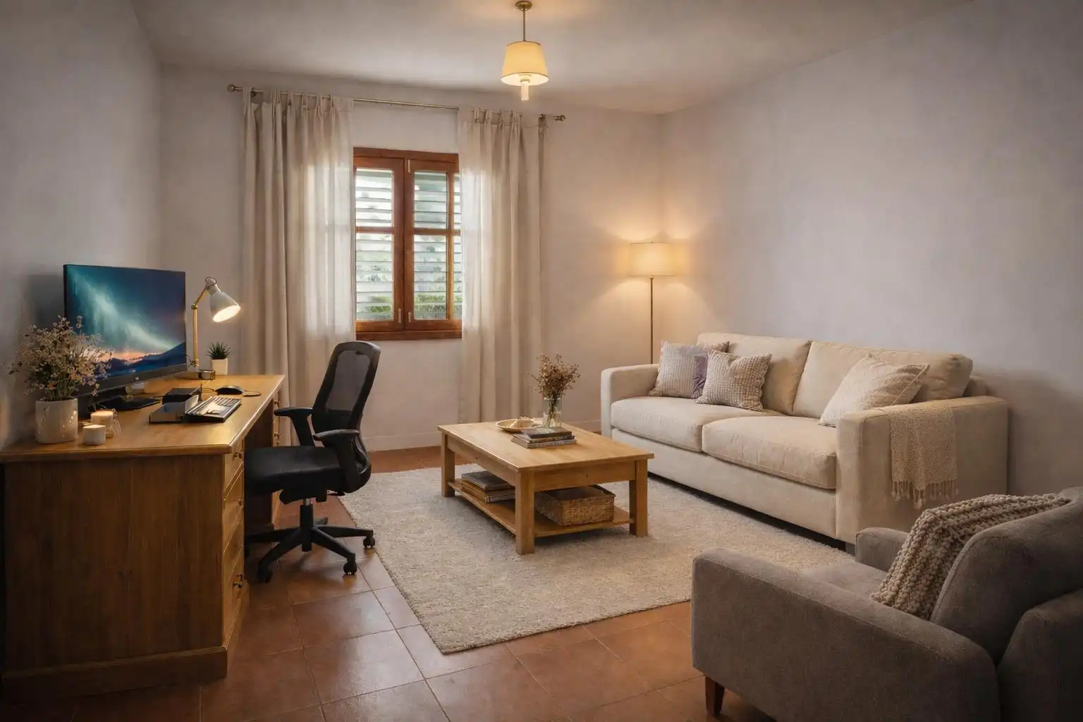 Sala de estar de Casa o chalet en venta en La Aldea de San Nicolás  con Amueblado, Horno y Lavadora