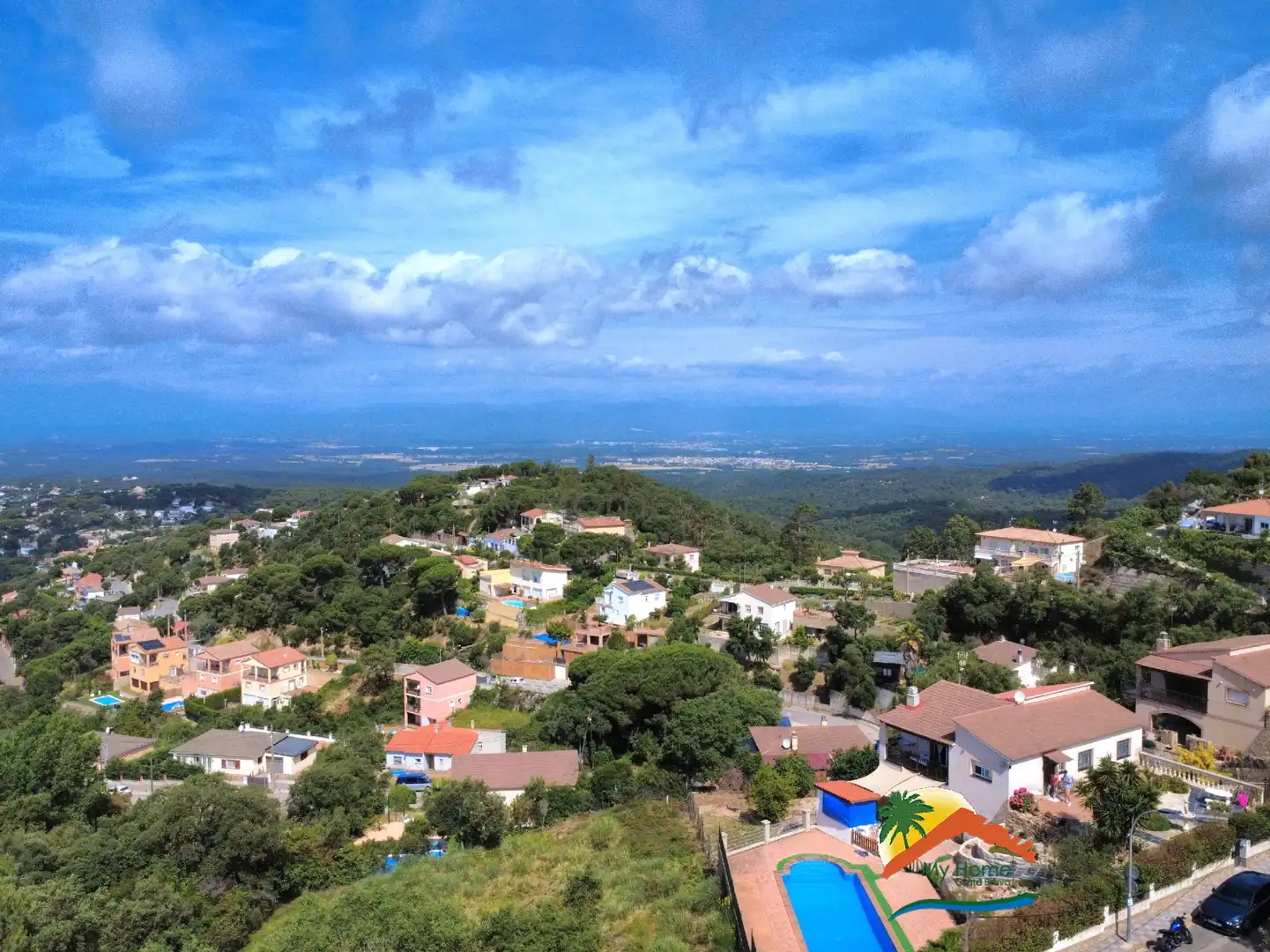 Vista exterior de Casa o xalet en venda en Vidreres amb Calefacció, Jardí privat i Terrassa