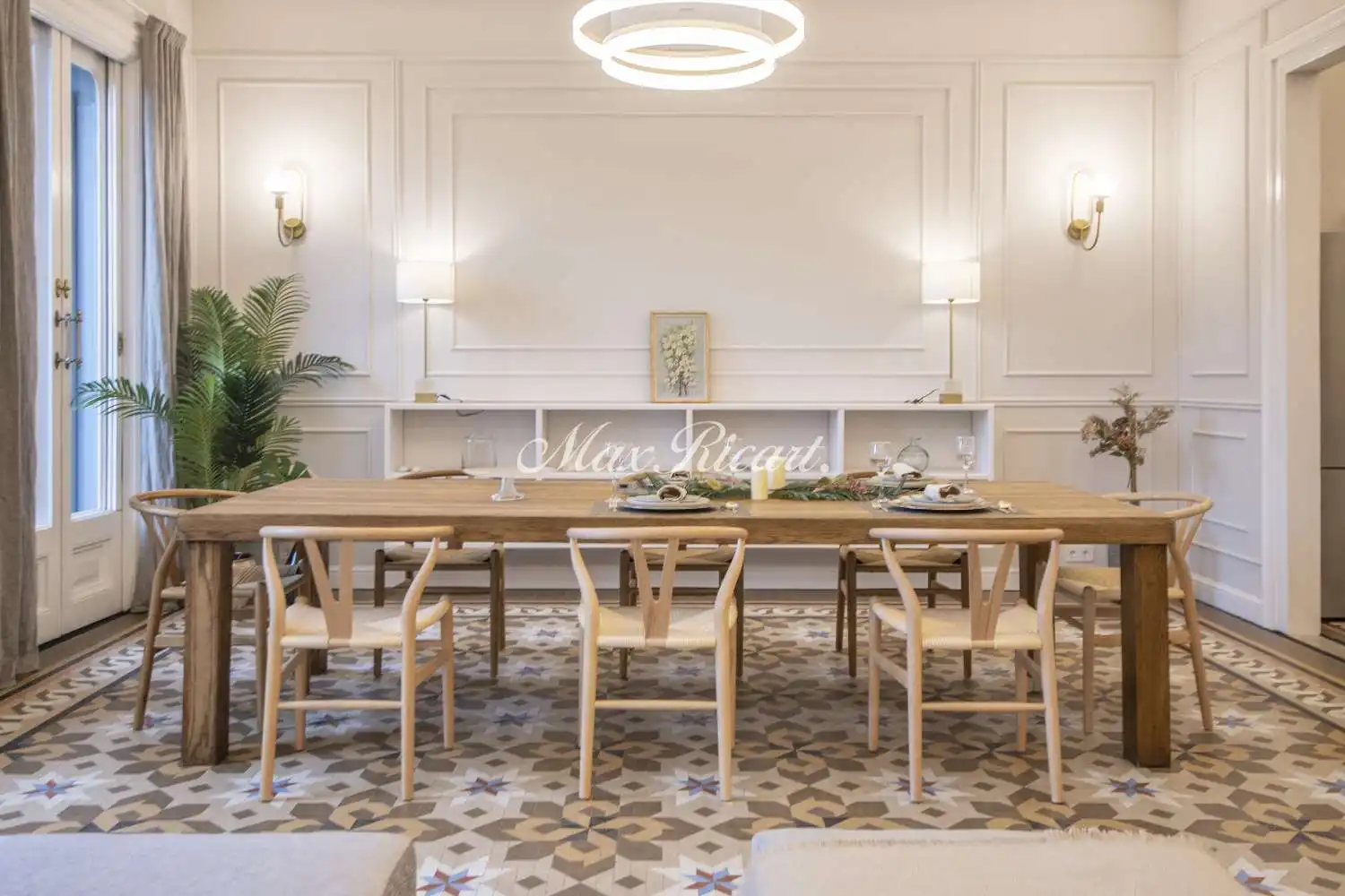 Esszimmer von Wohnung zur Miete in Barcelona mit Klimaanlage, Heizung und Abstellraum
