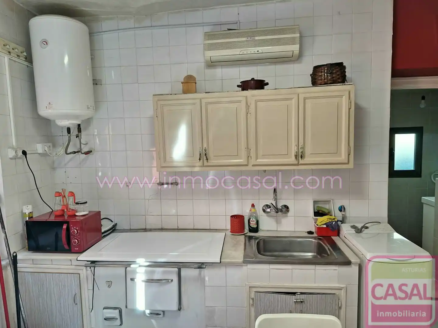 Kitchen of Flat for sale in Mieres (Asturias)  with Terrace and Furnished
