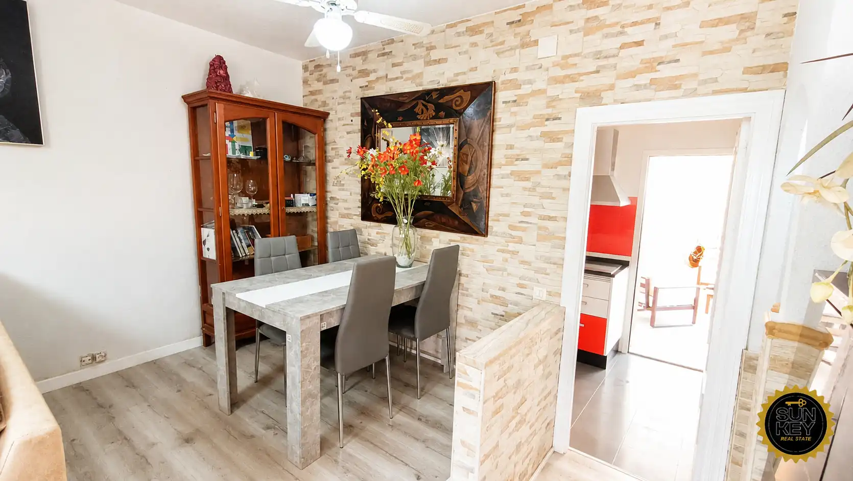 Esszimmer von Maisonette zum Verkauf in Mazarrón mit Möbliert