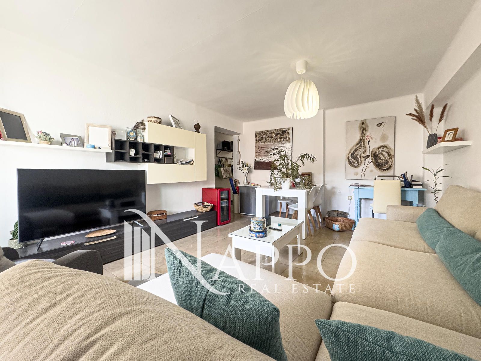 Living room of Flat for sale in  Palma de Mallorca  with Heating, Terrace and Balcony