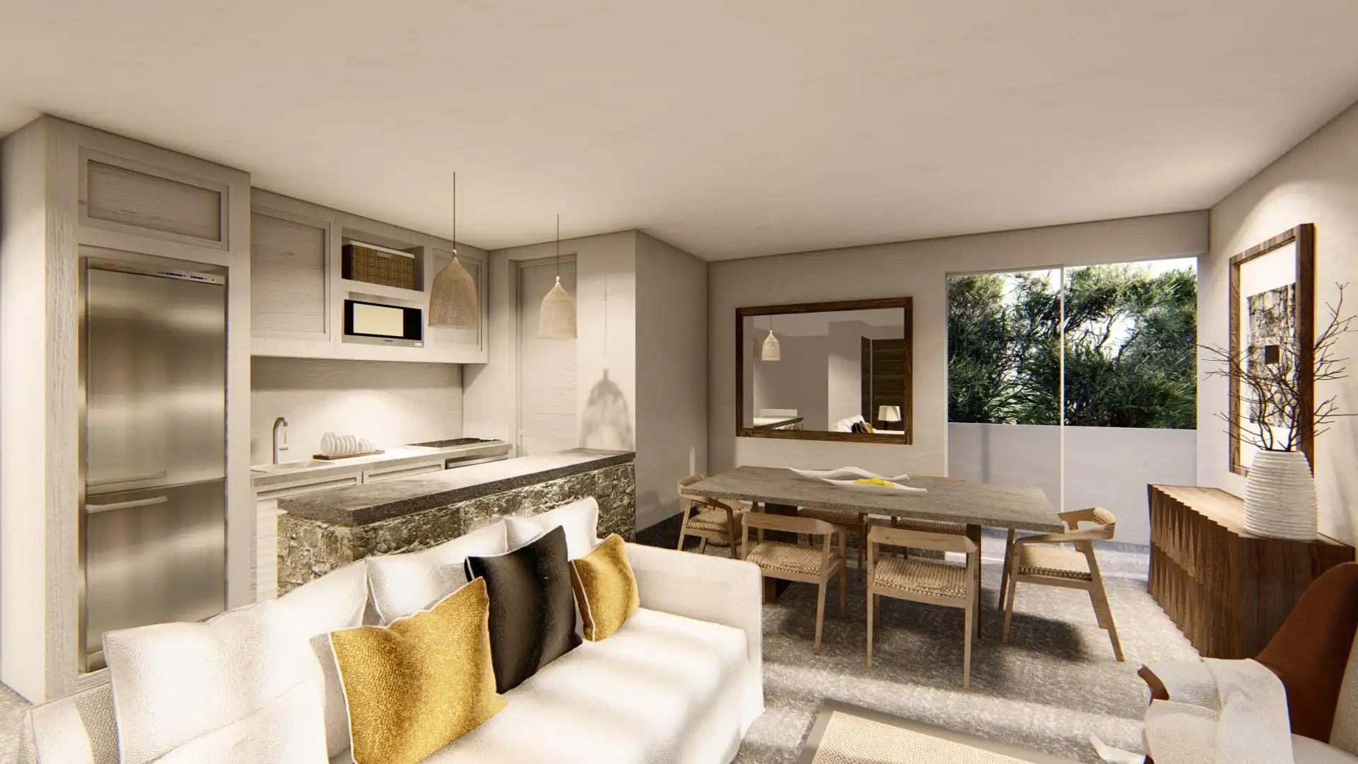 Living room of Attic for sale in Tarifa  with Air Conditioner, Private garden and Terrace
