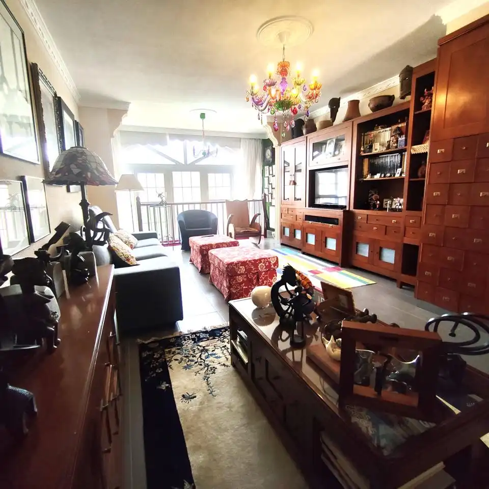 Wohnzimmer von Haus oder Chalet zur Miete in Mogán mit Privatgarten, Terrasse und Abstellraum