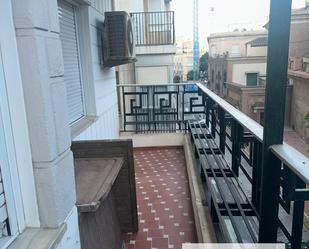 Balcony of Flat for sale in  Almería Capital  with Terrace and Balcony