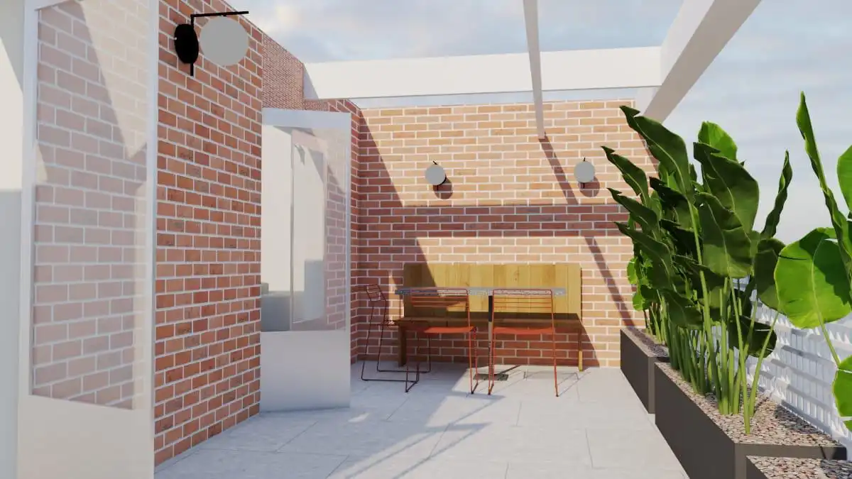 Terrasse von Dachboden zum Verkauf in Tomelloso mit Heizung, Terrasse und Balkon