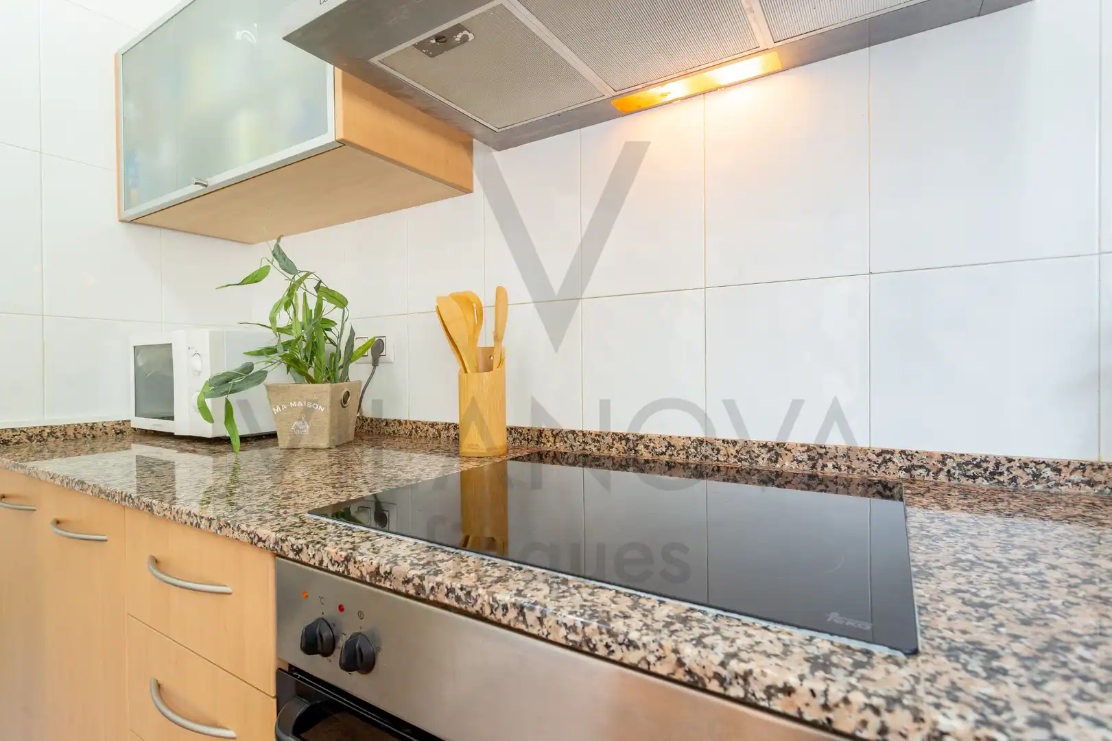 Cocina de Casa o chalet en venta en Cabra del Camp con Aire acondicionado, Calefacción y Jardín privado