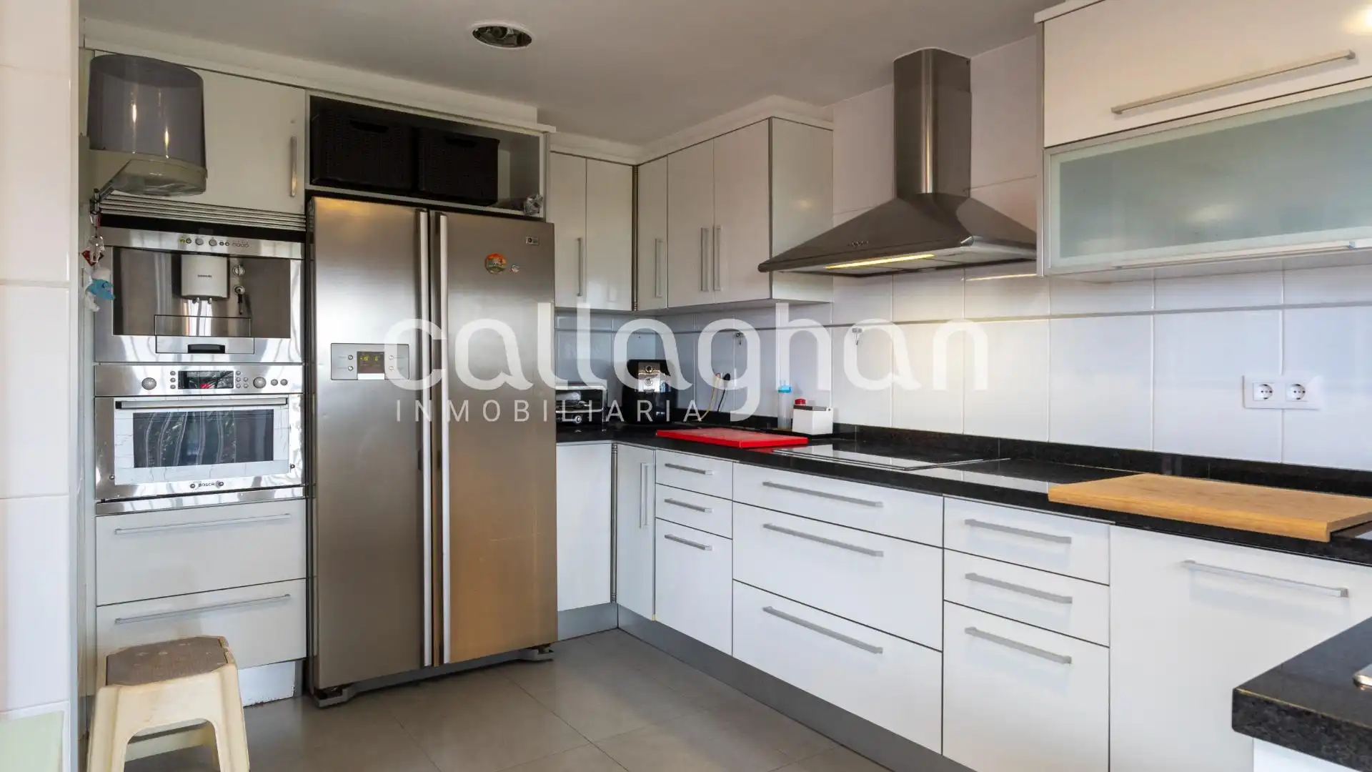 Cocina de Casa adosada en venta en El Real de Gandia con Aire acondicionado, Calefacción y Piscina