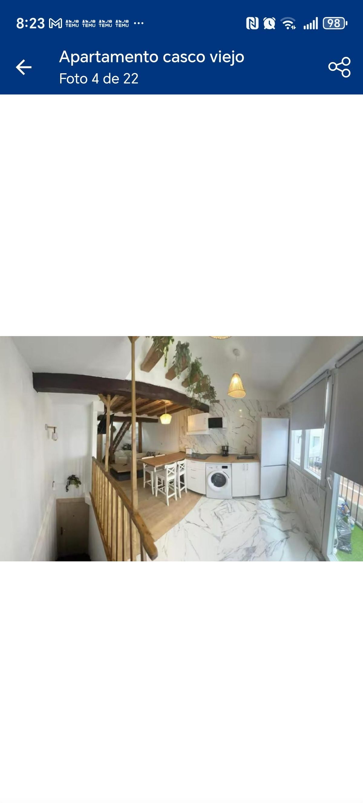 Kitchen of Attic for sale in Castro-Urdiales  with Heating, Terrace and Storage room