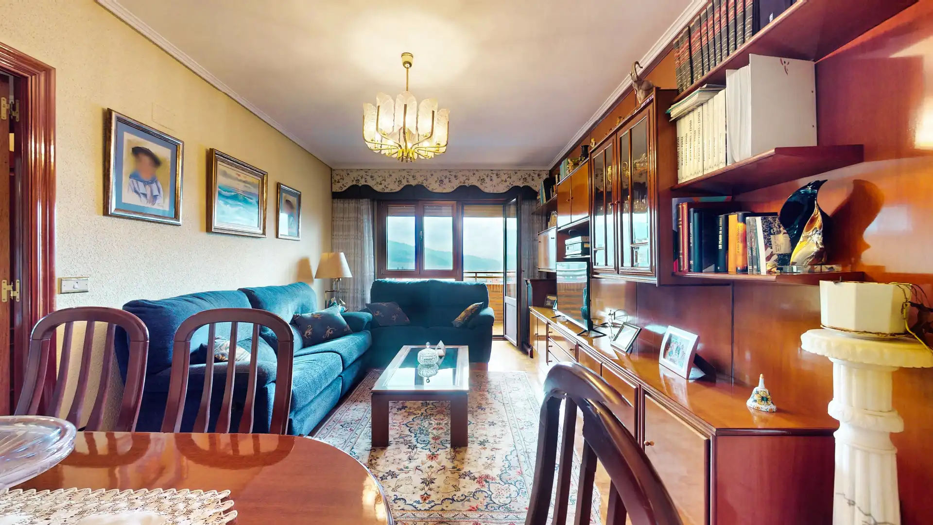 Sala de estar de Piso en venta en Otxarkoaga - Txurdinaga